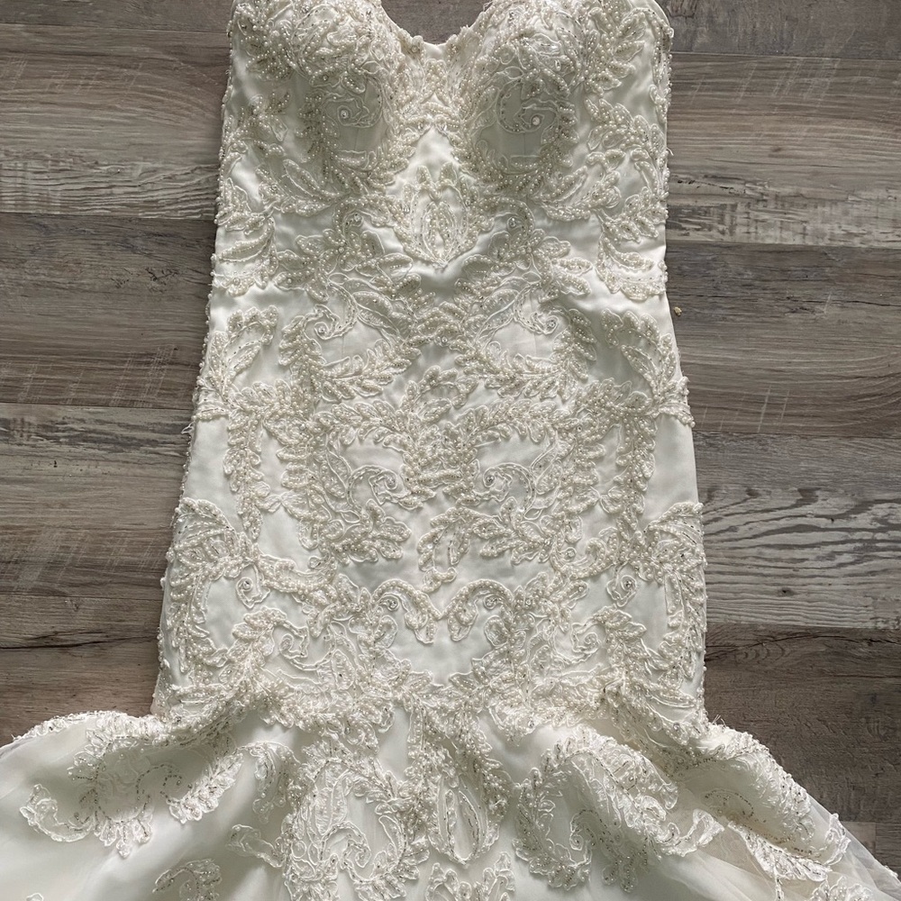 Oleg Cassini wedding gown